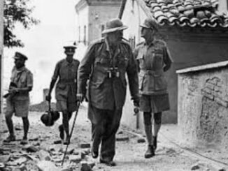 Churchill e il Generale Alexander a Montemaggiore