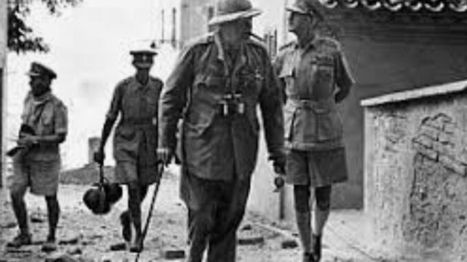 Churchill e il Generale Alexander a Montemaggiore